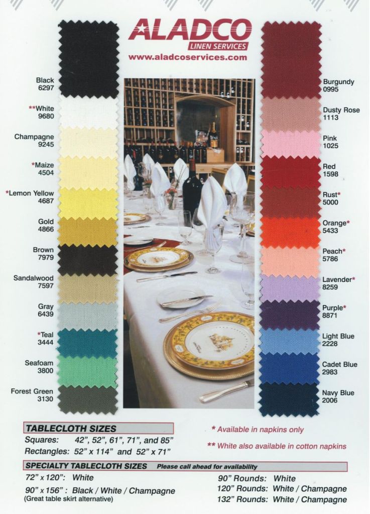 Aladco colors